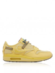 Tênis Nike Air Max 1 Travis Scott Cactus Jack Saturn Gold Original - ABCT37  | Etiqueta Única