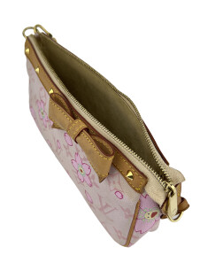 Bolsa com Alça Louis Vuitton Takashi Murakami Cherry Blossom