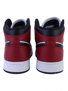 Sapato Nike Air Jordan Kids 1 Mid GS Chicago - PFA15 Original