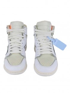 Tênis Nike x Off-White Jordan 1 Retro High Branco - DZB957