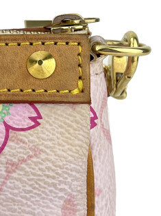 Bolsa com Alça Louis Vuitton Takashi Murakami Cherry Blossom