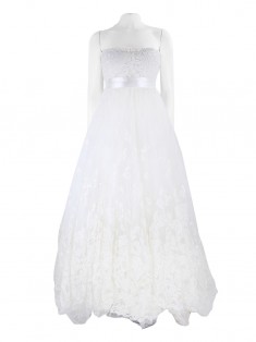 Oscar de la hot sale renta white dress