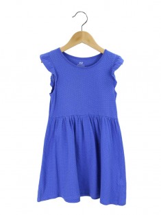 Vestido H&M Poás Azul Infantil RPX214 Original Etiqueta Única