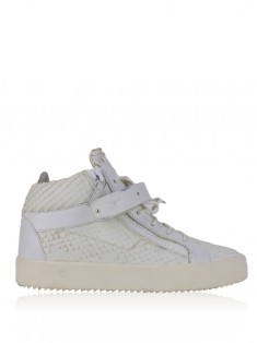 Tênis Giuseppe Zanotti Couro Branco Original - SCR27