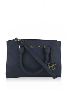Bolsa Tote Michael Michael Kors Sutton Double Zip Azul - CEMJ2