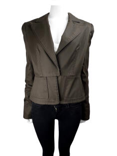 Blazer Yves Saint Laurent Tecido Marrom