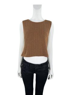 Blusa A. Niemeyer Tecido Transpassado Listrado
