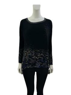 Blusa Desigual Tricot Preta