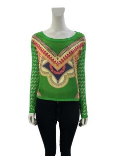 Blusa Farm Tricot Multicolor