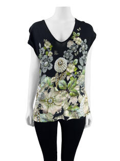 Blusa Ted Baker Estampado Preto