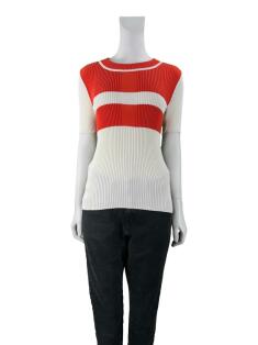 Blusa Tory Burch Tricot Bicolor