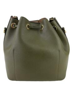 Bolsa Bucket Michael Kors Greenwich Couro Verde - ZZ1047 Original