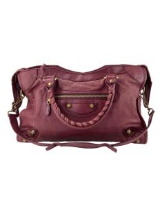Bolsa com Alça Balenciaga Motorcycle City Giant 12 Marsala - BJOJ1