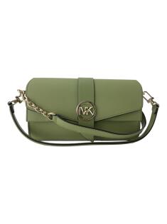 Bolsa com Alça Michael Michael Kors Greenwich Saffiano Verde