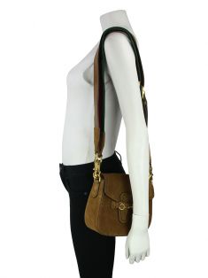 Bolsa Gucci Lady Web Camurça - ZS16 Original | Etiqueta Única