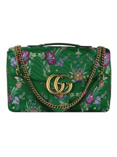 Bolsa Gucci Marmont Maxi GG Verde Original IEU1 Etiqueta nica