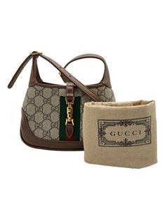 Bolsa Hobo Gucci Jackie 1961 Mini GG Supreme Monograma - CYXS1