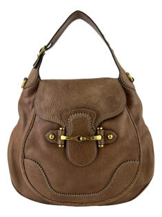 Bolsa Hobo Gucci New Pelham Horsebit Marrom - AKT54 Original