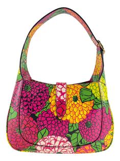 Bolsa Hobo Gucci x Ken Scott Jackie 1961 Jardin D'Avril Floral