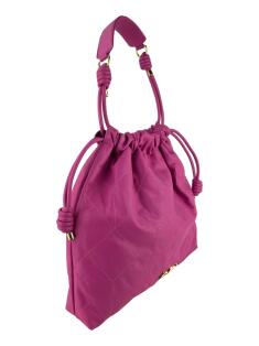 Bolsa Hobo Luiza Barcelos Couro Rosa - QOV94 Original | Etiqueta Única