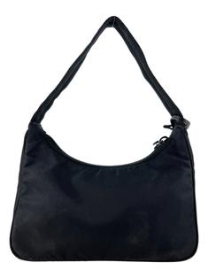 Bolsa Hobo Prada Re-Edition 2000 Nylon Preta - DEHK2 Original