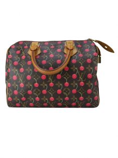Bolsa Louis Vuitton Limited Edition Cerise Speedy 25 Monograma