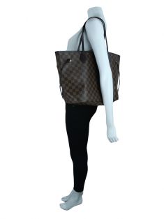 Bolsa Louis Vuitton Neverfull MM Damier Ebene JEQ1 Original - Main Image