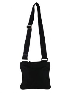Bolsa Prada Nylon Vintage Crossbody Preta - FIP17 Original
