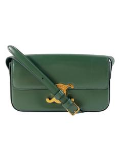 Bolsa Tiracolo Celine Claude Triomphe Verde - DDVK27 Original