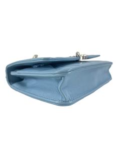 CHANEL 水色 CHANEL Pre-Owned 2021 クラシック フラップ ショルダーバッグ ミニ