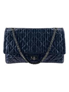 CHANELレディース Bolsa Tiracolo Chanel 2.55 Reissue 227 Flap Azul Metalizado