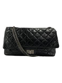 Bolsa Tiracolo Chanel 2.55 Reissue 227 Quilted Lambskin Preta