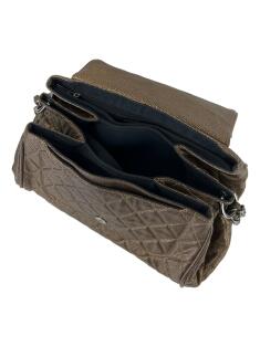 Bolsa Tiracolo Chanel Timeless Accordion Flap Bronze - BZZN2