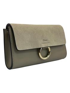 Chloe Bolsa Tiracolo Chloé Mini Faye Cinza - CWXD16 Original | Etiqueta