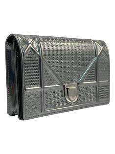 Bolsa Tiracolo Christian Dior Diorama WOC Prata - CPQU2 Original