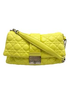 Bolsa Tiracolo Christian Dior Miss Dior Cannage Amarelo - CZGW6