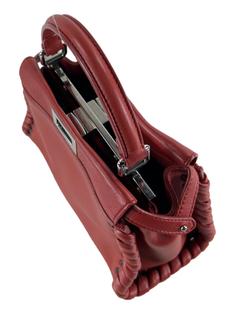 Fendi バック Bolsa Tiracolo Fendi Peekaboo Mini Lace Up Vermelho - AGY239