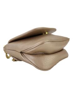 CLASSIC　　　　　　　　　　　　　　　　GUCCI Bolsa Tiracolo Gucci 1973 Chain Dourado - CADZ14 Original