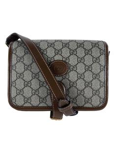 Bolsa Tiracolo Gucci Interlocking G Flap Mini Retro GG Supreme