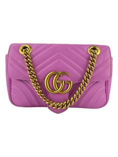 HOT Gucci Marmont Rosa Mini Bolsa Tiracolo Gucci Marmont GG