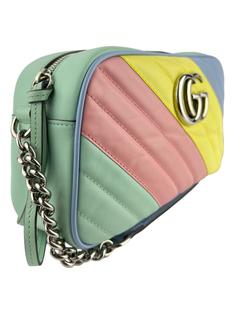 Bolsa Tiracolo Gucci Marmont GG Multicolor - CPKB11 Original