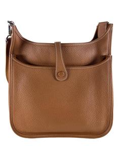 Bolsa Tiracolo Hermès Evelyne PM Taurillon Clemence Caramelo