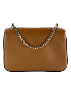 Bolsa Tiracolo Jimmy Choo JC Couro Caramelo - ZWD20 Original