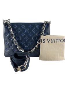 Bolsa Tiracolo Louis Vuitton Coussin PM Azul Marinho - DAZM3