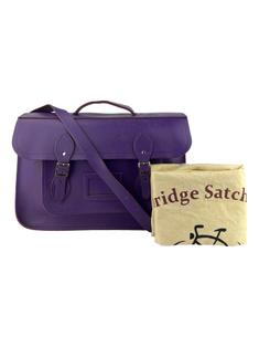 Bolsa Tiracolo The Cambridge Satchel Company Couro Roxa - CPDB1