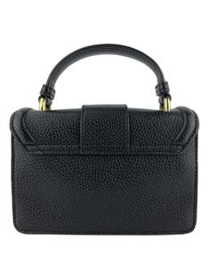 Bolsa Tiracolo Versace Jeans Couture Buckle Preta - CKCY7 Original