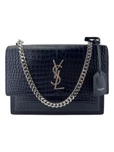 Bolsa Tiracolo Yves Saint Laurent Babylone Azul Original - ABJ151