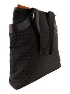 Bolsa Tote Bvlgari Logomania Canvas Marrom - EAK384 Original
