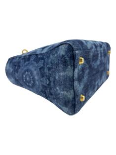 Bolsa Tote Christian Dior KaleiDiorscopic Lady Dior Denim Azul