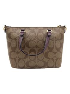 Bolsa Tote Coach Mini Galery Signature - LWB21 Original | Etiqueta